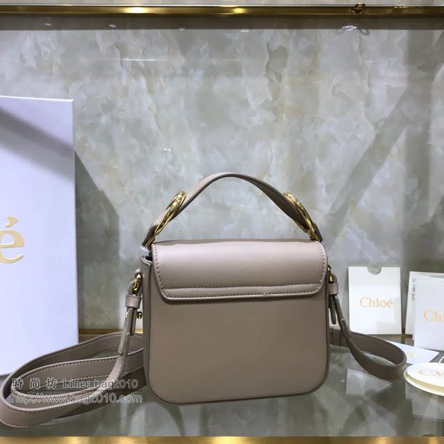 Chloe女包 克洛伊經典C bag小牛皮拼接麂皮包包 Chole手提肩背斜挎包  jjh1212